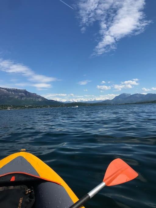 Entre Lac Et Montagnes 47M² Le Bourget-du-Lac Dış mekan fotoğraf
