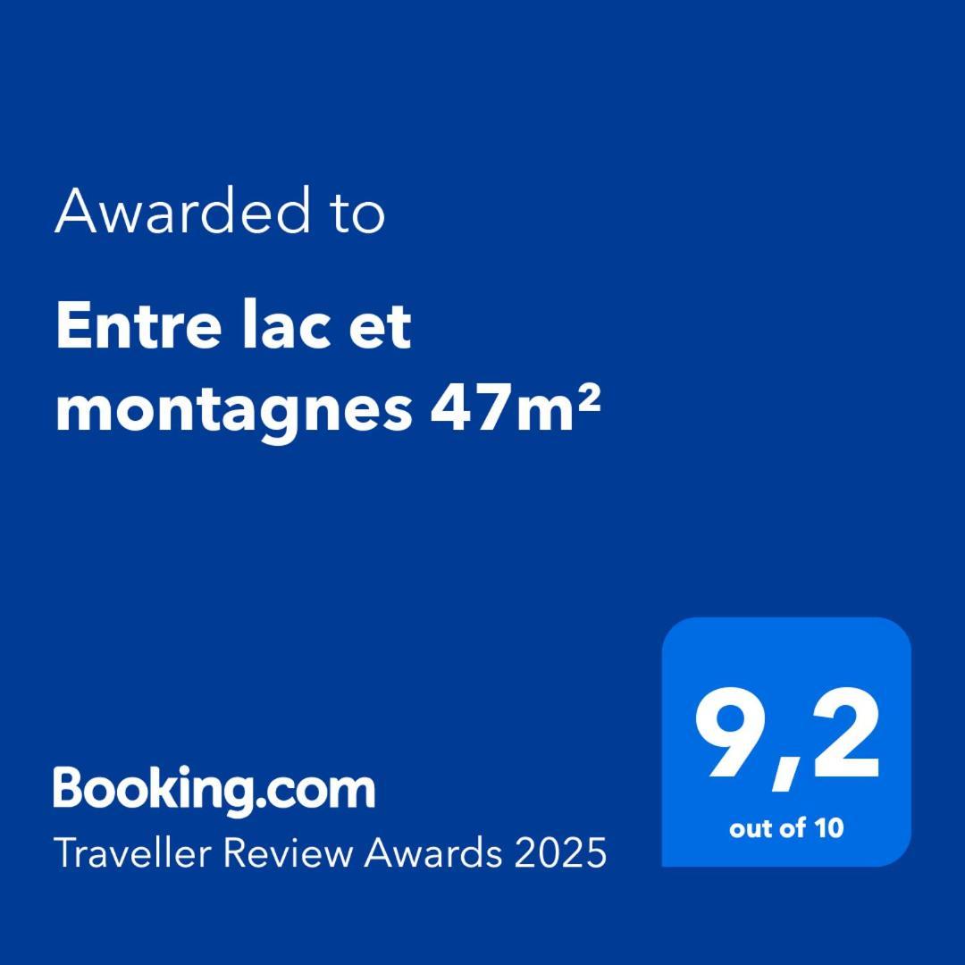 Entre Lac Et Montagnes 47M² Le Bourget-du-Lac Dış mekan fotoğraf